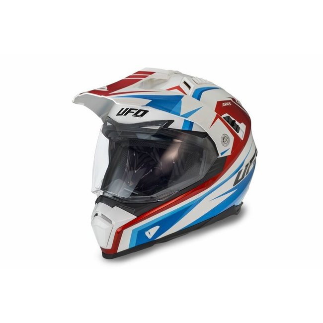 UFO UFO Aries Helmet - White/Red/Blue