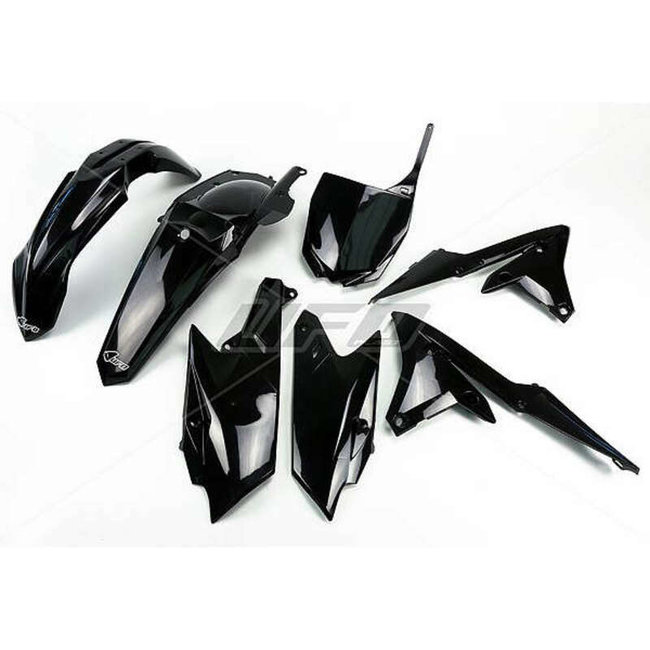 UFO UFO Plastic Kit Black Yamaha YZ250F/450F