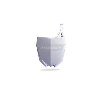 POLISPORT POLISPORT Front Number Plate White Yamaha