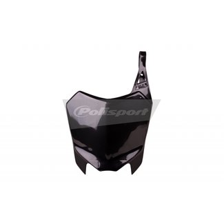 POLISPORT POLISPORT Front Number Plate Black Honda CRF110F