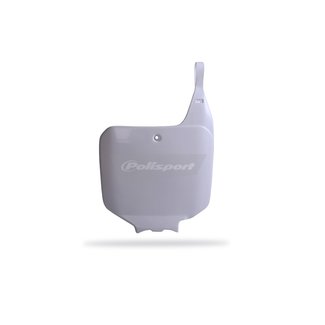 POLISPORT POLISPORT Front Number Plate White Honda