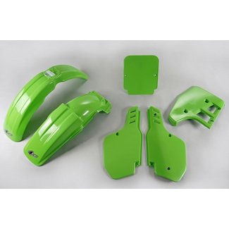 UFO UFO Plastic Kit Green - Kawasaki KX125