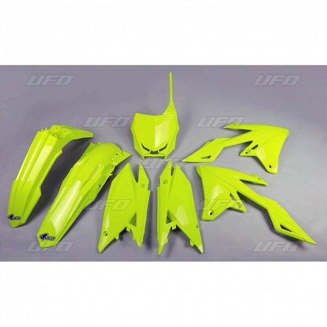 UFO UFO Plastic kit neon geel Suzuki RM-Z250