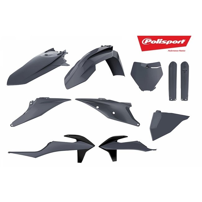 POLISPORT POLISPORT Plastics Kit Nardo Grey KTM SX/SX-F