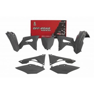 RACETECH RACETECH Revolution Plastic Kit - Quantum Grey Honda CRF