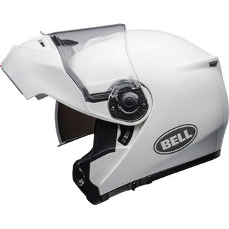 BELL BELL SRT Modular Solid Helmet - Gloss White  - S