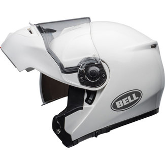 BELL BELL SRT Modular Solid Helmet - Gloss White  - M