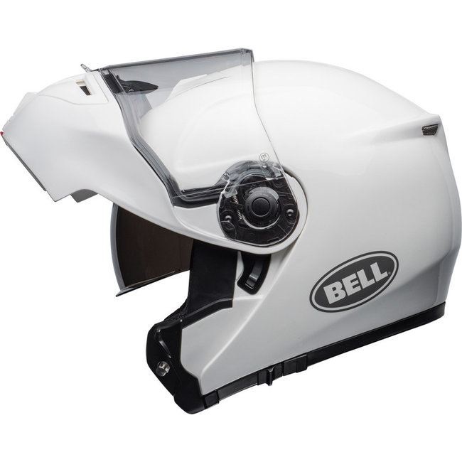 BELL BELL SRT Modular Solid Helmet - Gloss White  - L