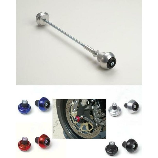 LSL LSL RED FRONT CRASH BALL FOR APRILIA RSV4 '10-11, RSV1000 TUONO '10-11