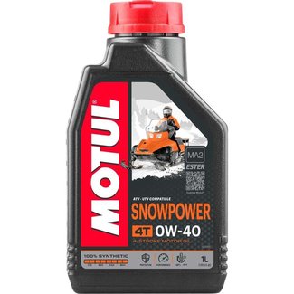 MOTUL MOTUL Snowpower 4T Motor Oil - 0W40 1L