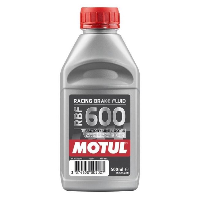 MOTUL MOTUL DOT 4 RBF 600 Racing Brake Fluid - 500ml x12