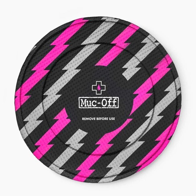 MUC-OFF MUC-OFF Bike Brake Disc Cover black/pink
