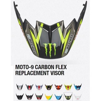 BELL BELL Moto 9 flex helmklep Seven yellow