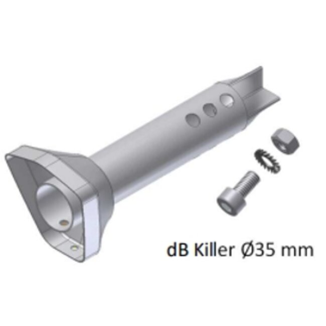 MIVV MIVV DB Killer for Delta Race Muffler Ø30 mm