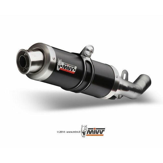 MIVV Demper MIVV GP zwart geborsteld rvs Suzuki GSX-S1000
