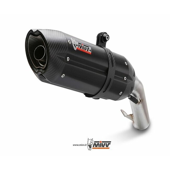 MIVV Demper MIVV Suono zwart geborsteld rvs Suzuki GSX-S1000