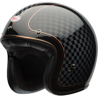 BELL BELL Custom 500 Helmet - RSD Check It Gloss Black/Gold  - S/Goud & Zwart
