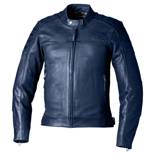 RST RST leather Jacket Brandish2 CE Men - Petrol  - S/Blauw
