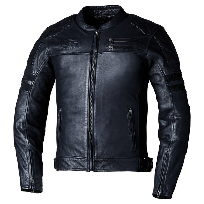 RST RST leather Jacket Hillberry2 CE Men - Black  - S/Black