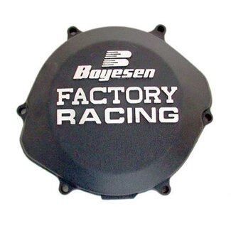 BOYESEN BOYESEN Factory Racing Clutch Cover Black Honda CR250R