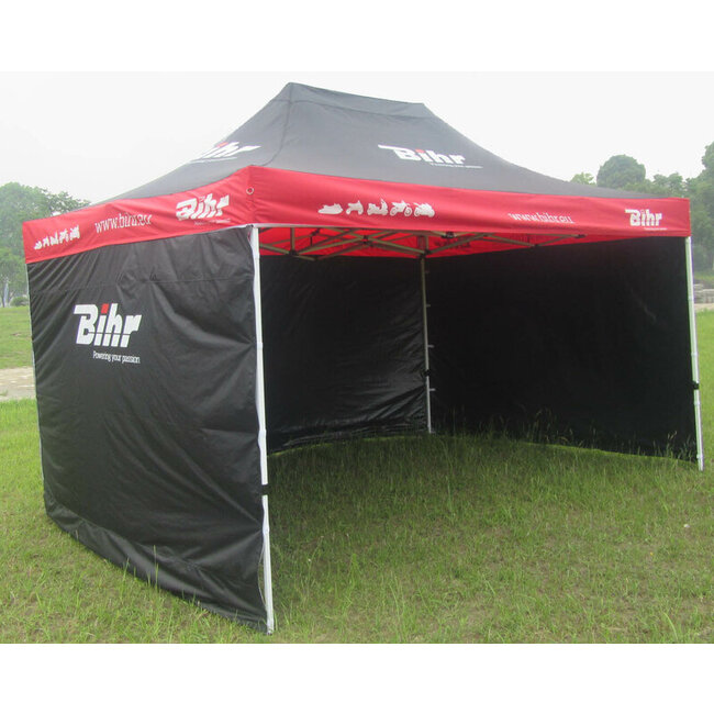 BIHR BIHR Home Track paddock tent 4.5x3m incl. 3 afneembare zijpanelen