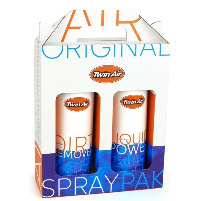 TWIN AIR Twin A.Liquid Power (500ml Spray)+Dirt Remover (500ml Spray)