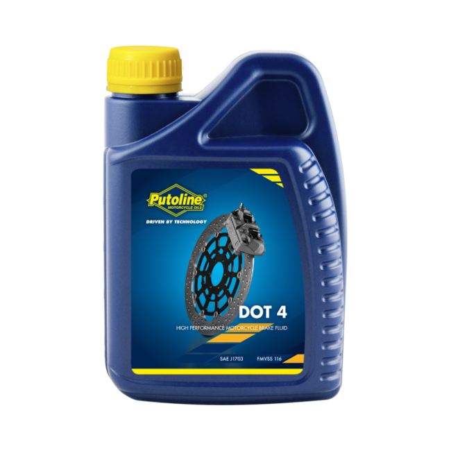 Putoline Brakefluid DOT 4- 1L remvloeistof