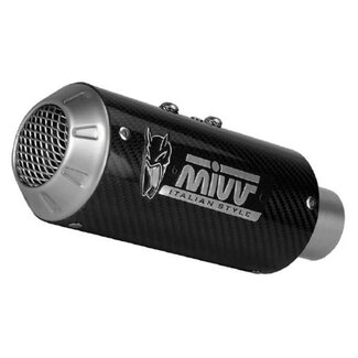 MIVV MIVV MK3 Universal Muffler Carbon - Right Side