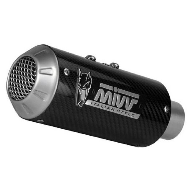 MIVV MIVV MK3 Universal Muffler Carbon - Right Side