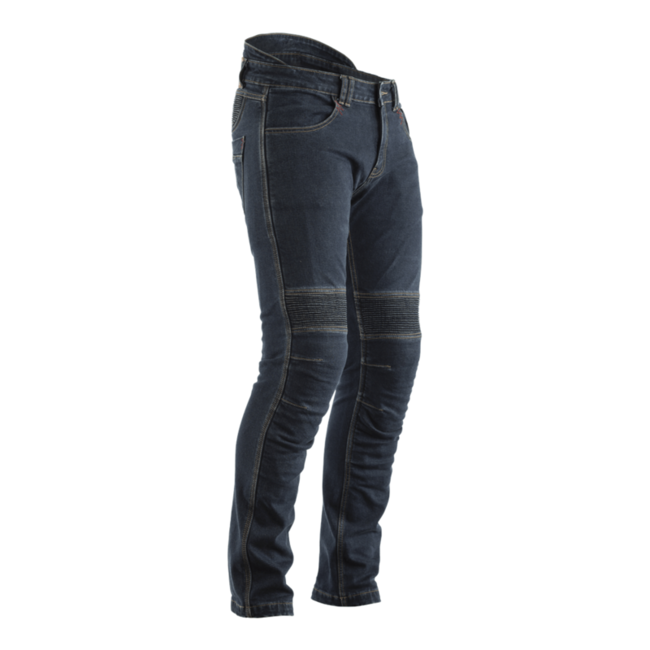 RST RST Tech Pro CE Reinforced Textile Pants Short Leg - Dark Blue Denim  - XXL/Blauw & Donkerblauw