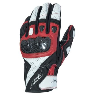 RST RST Stunt 3 CE Gloves Leather/Textile - Red  - L/Rood