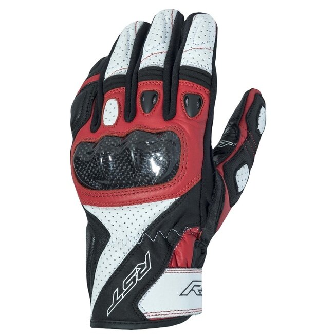 RST RST Stunt III CE Handschoenen leer/textiel rood maat XXL/12