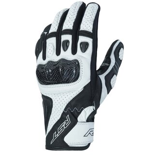 RST RST Stunt III CE Gloves Leather/Textile - White Size S/08  - S/White