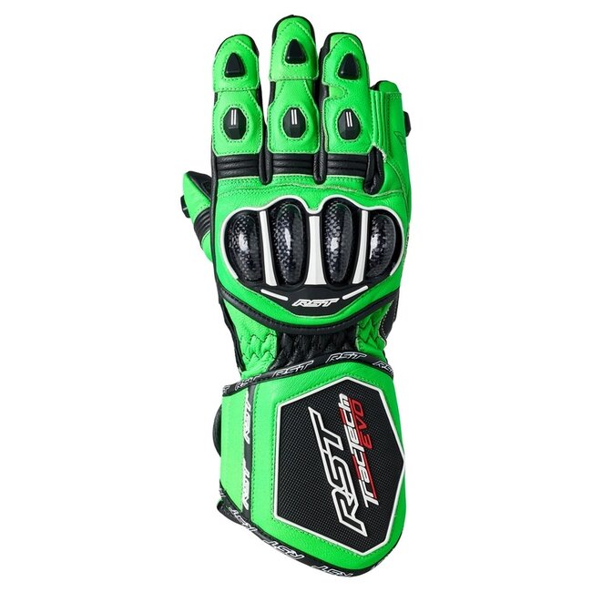 RST RST TracTech Evo 4 Gloves - Neon Green/Black  - S/Neon groen & Zwart