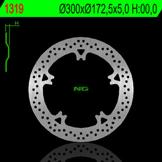 NG BRAKE DISC NG BRAKES ronde zwevende remschijf