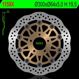 NG BRAKE DISC NG BRAKES Wave Floating Brake Disc