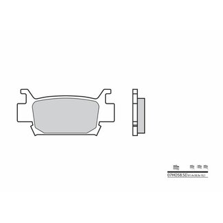 BREMBO BREMBO Off-Road Sintered Metal Brake pads - 07HO58SD