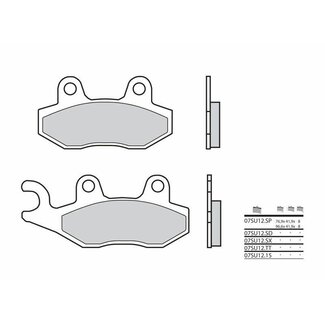BREMBO BREMBO Off-Road Remblokken - 07SU12SD Gesinterd metaal