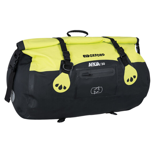 OXFORD OXFORD Aqua T-30 Roll Bag Black/Neon Yellow 30L