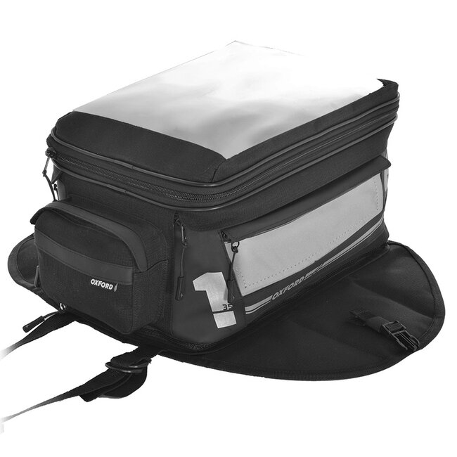 OXFORD OXFORD F1 Small Magnetic Tank Bag Black 35L