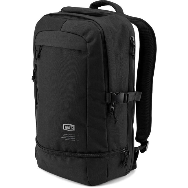 100% 100% TRANSIT BACKPACK BLACK