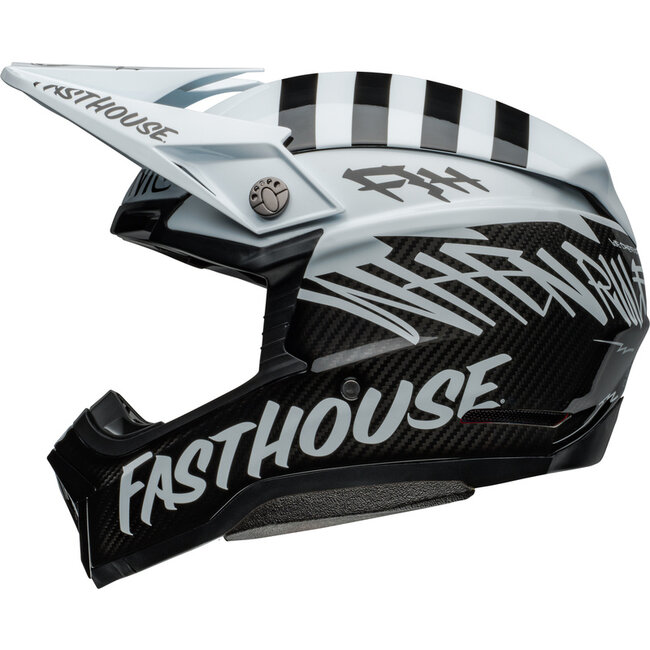 BELL BELL Moto-10 Spherical Helmet - Fasthouse Mod Squad Gloss White/Black