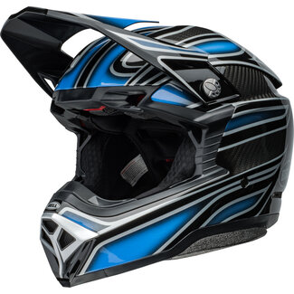 BELL BELL Moto-10 Spherical helm - Webb Marmont Gloss North Carolina Blue