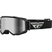 FLY FLY RACING Zone Goggle Grey/Black W/ Silver Mirror/Smoke Lens crossbril