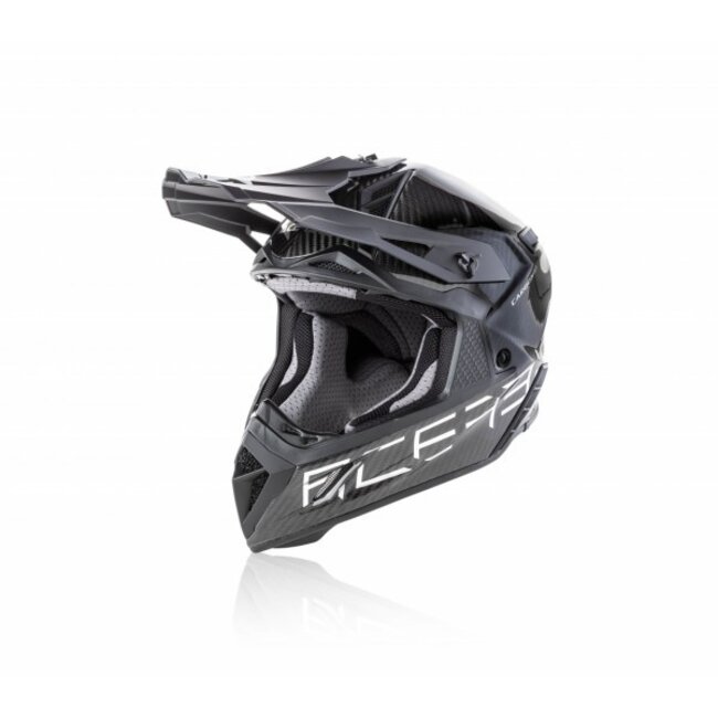 ACERBIS ACERBIS HELMET STEEL CARBON - SILVER/BLACK