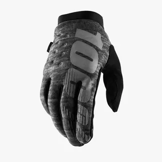 100% 100% Brisker gloves MX/MTB Heather Grey