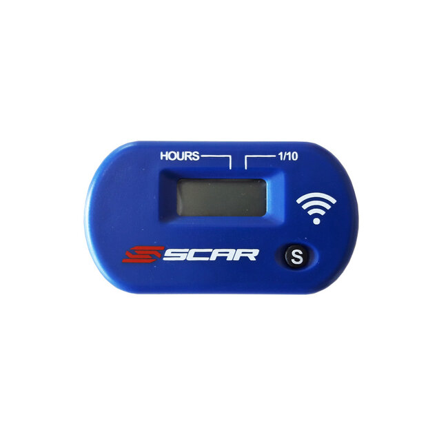 SCAR SCAR Hour-meter without Wire Velcro Fixing Blue