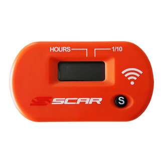 SCAR SCAR Hour-meter without Wire Velcro Fixing Orange