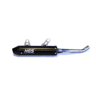 HGS HGS Silencer Black with ca tip 2T Racing KTM SX125 23- TC125 23- MC125 24-
