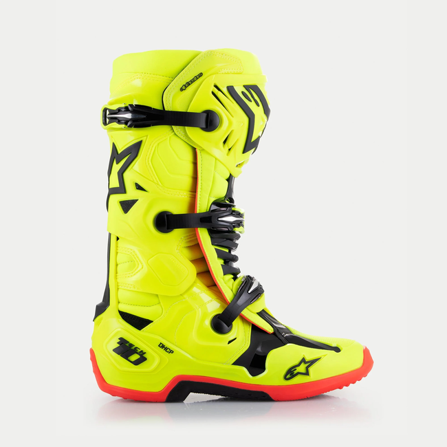 Alpinestars Alpinestars 2024 Tech 10 Fluor Geel Crosslaarzen